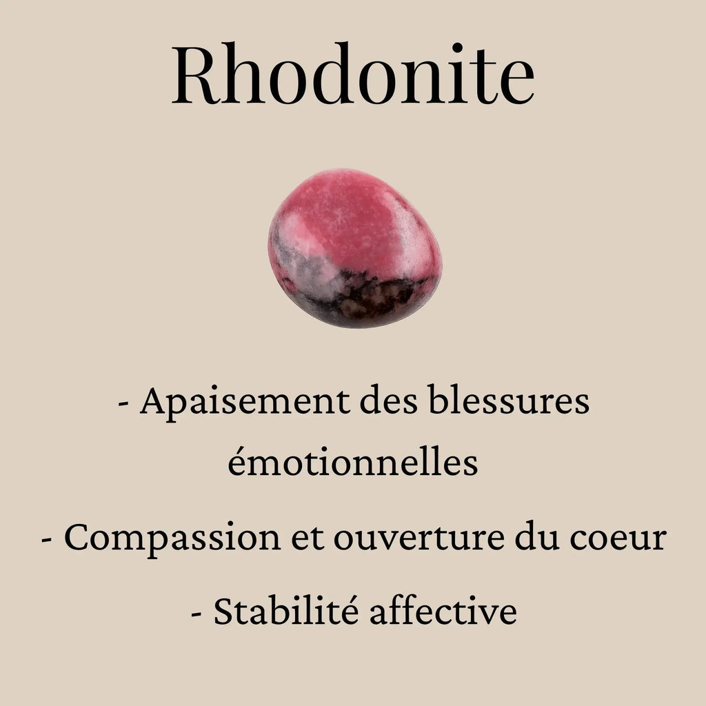 Bracelet Coeur de Roc - protection et ancrage Alunéa