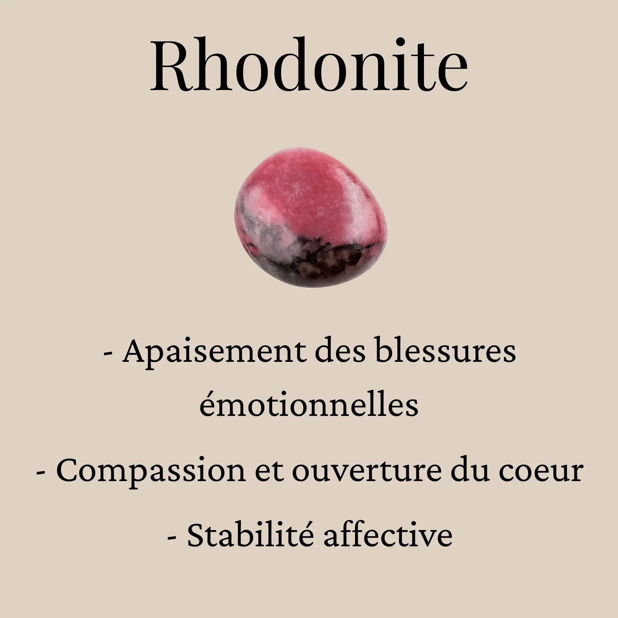 Bracelet Coeur de Roc - protection et ancrage Alunéa