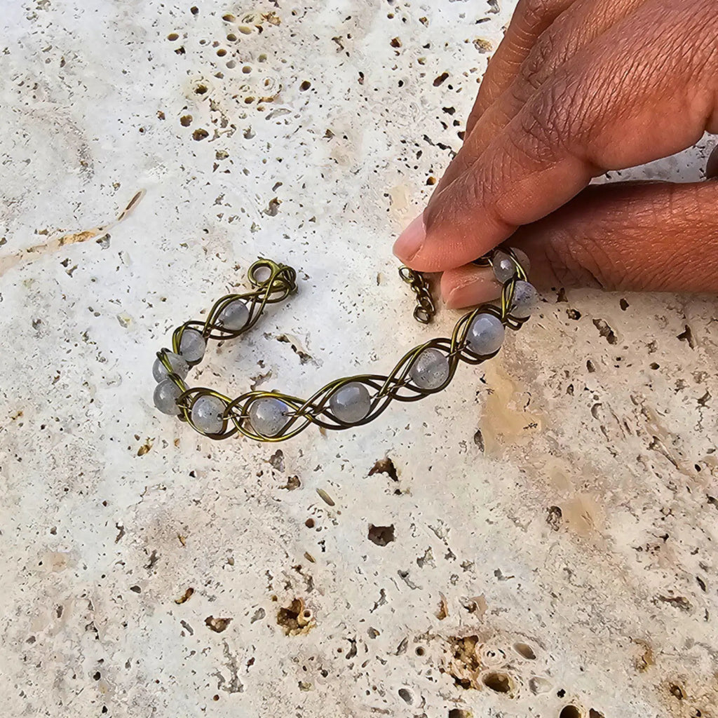 Bracelet Brume d'éclat - Intuition & Lumière intérieure Alunea