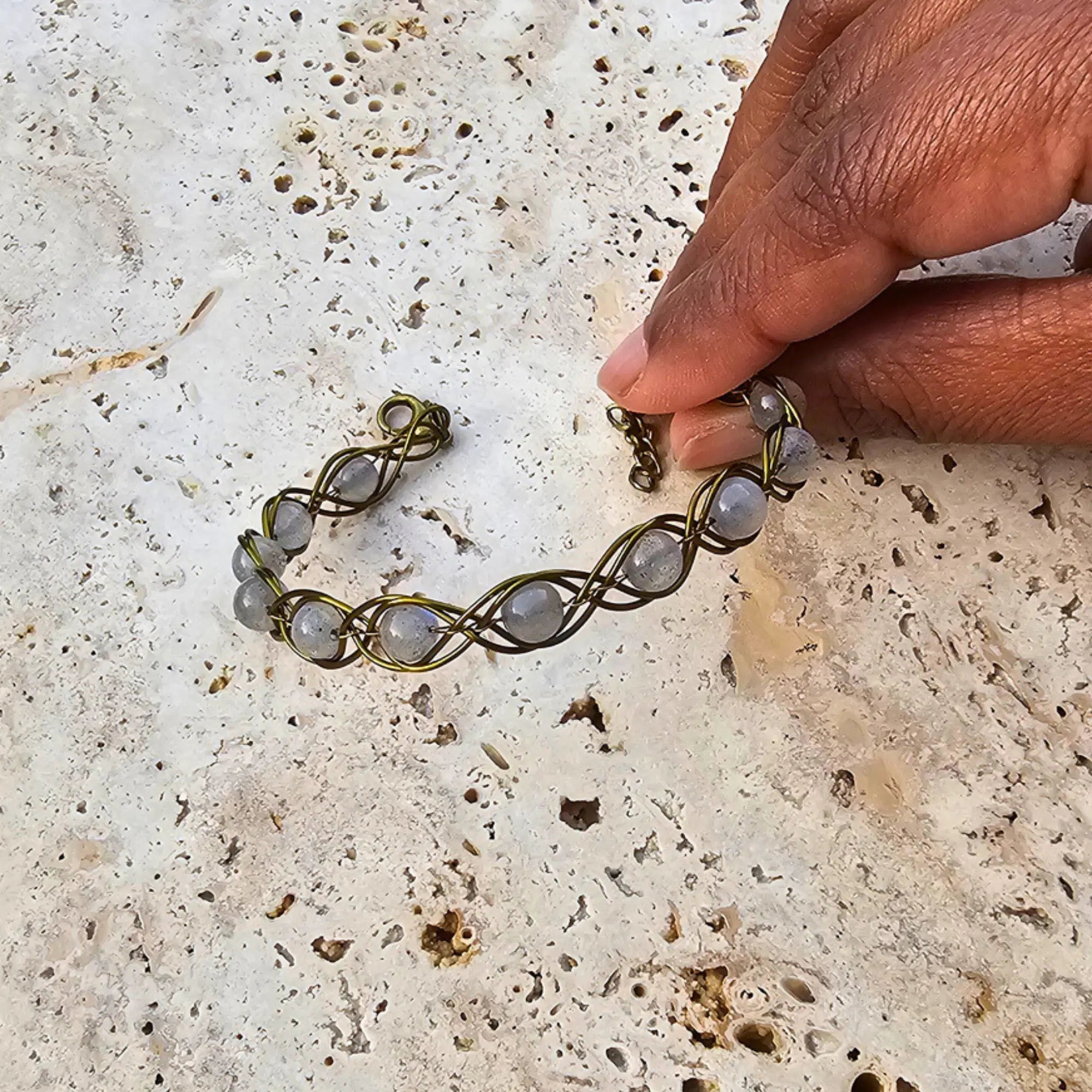 Bracelet Brume d'éclat - Intuition & Lumière intérieure Alunea