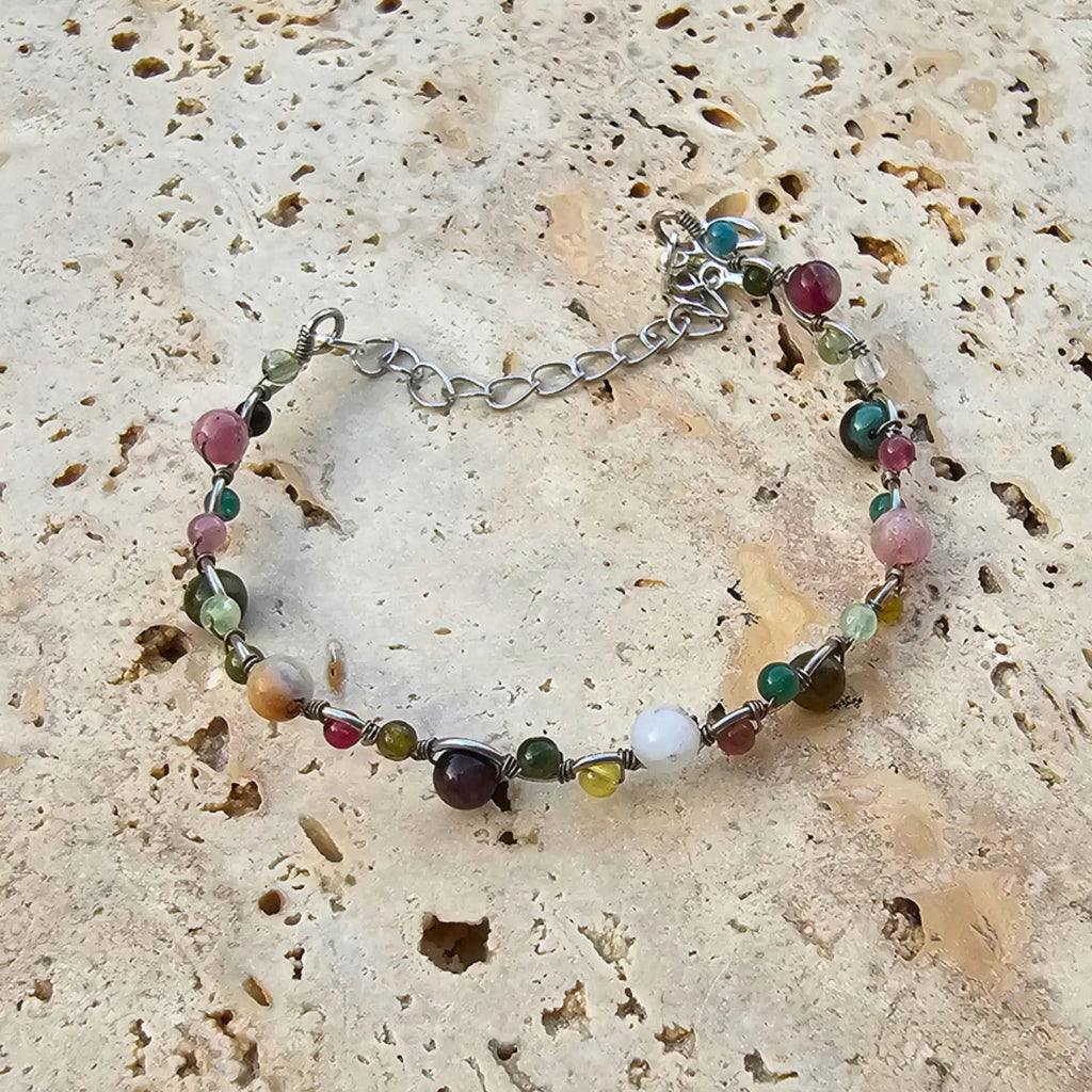 Bracelet Éclat Nomade - Protection et Intuition Alunea