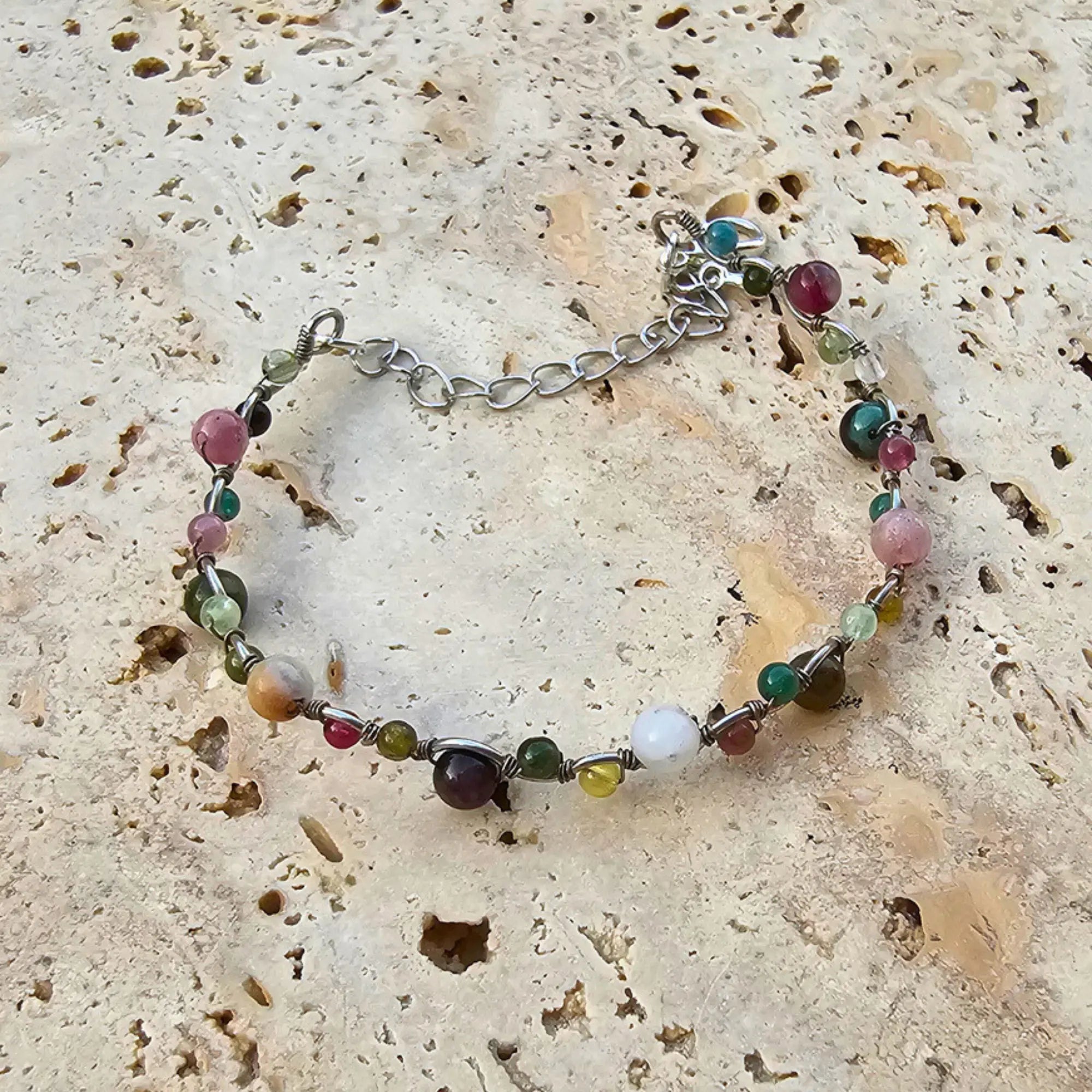 Bracelet Éclat Nomade - Protection et Intuition Alunea