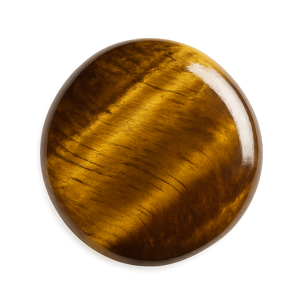 Image pierre roulée oeil de tigre