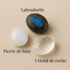 Bracelet Lune Intérieure – intuition, protection et clarté Alunéa