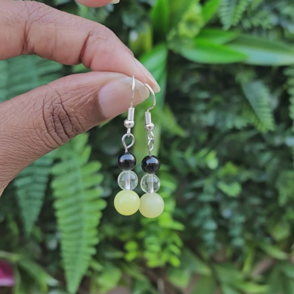 Boucles d'oreilles Rayonnement Calme - ancrage et clarté intérieure