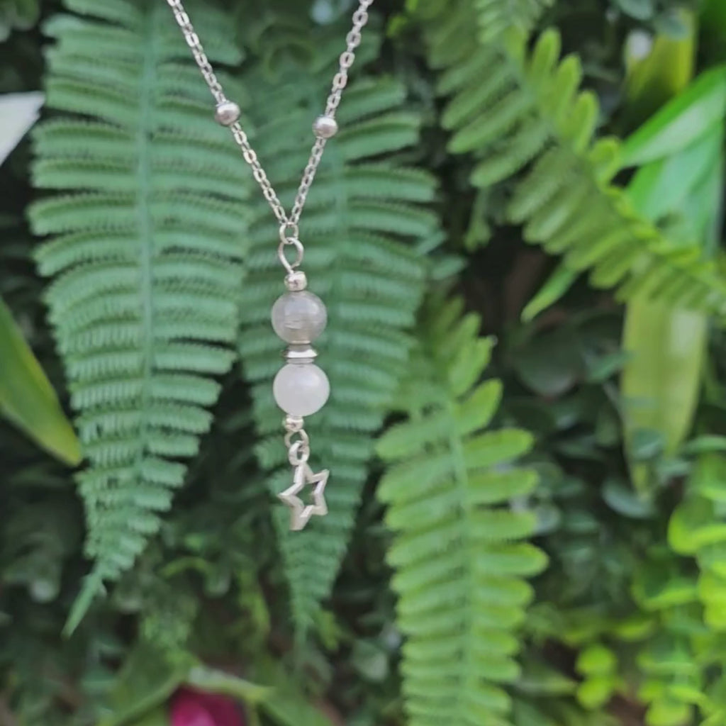 Collier Voix de la Lune - intuition, protection et clarté