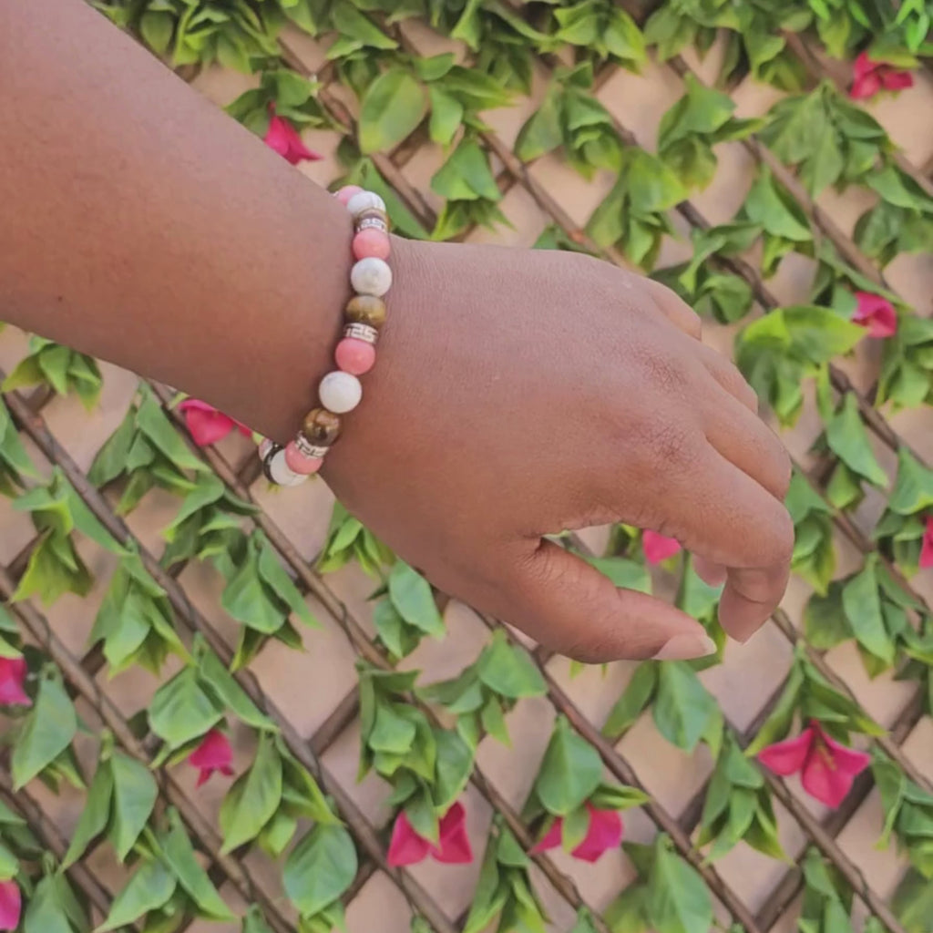 Bracelet Coeur de Roc - protection et ancrage