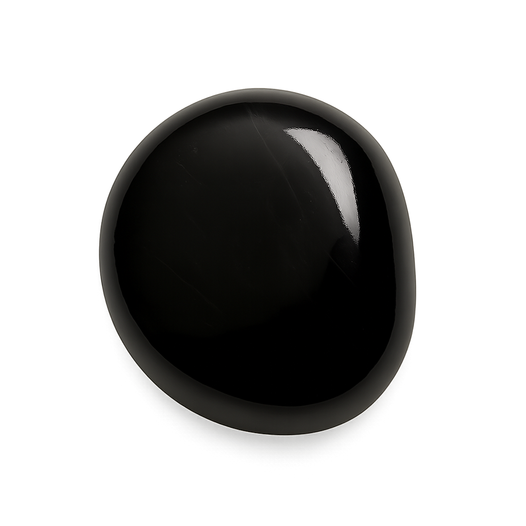 Pierre roulée en tourmaline noire