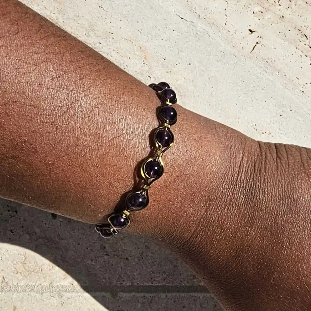 Bracelet Voile Sacré – Sérénité & Protection intérieure Alunéa