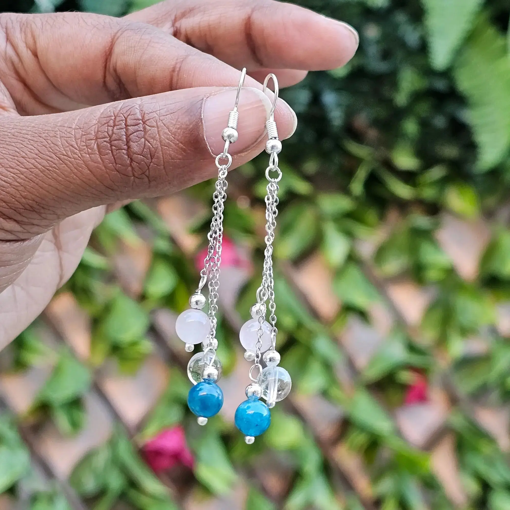 Boucles d'oreilles Voix Cristalline – Expression & Harmonie Alunea